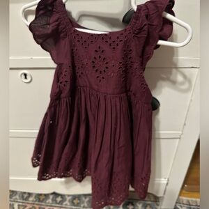 Baby gap eyelet lace dress 6-12 months